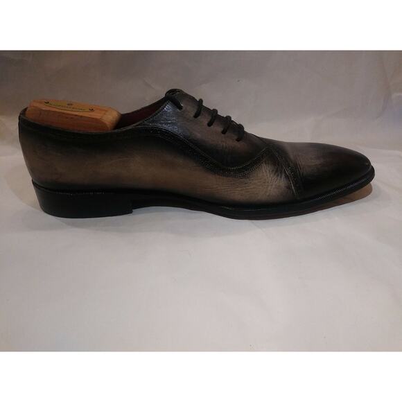 Tuccpolo relo\'G Handmade Lace-up Calfskin Luxury Men Italian Shoe size 45 main image 7
